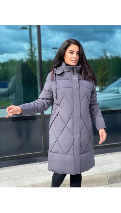 Куртка женская большого размера зима АдА7.3