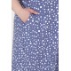 Платье - сарафан большого размера "Николь" (горох)