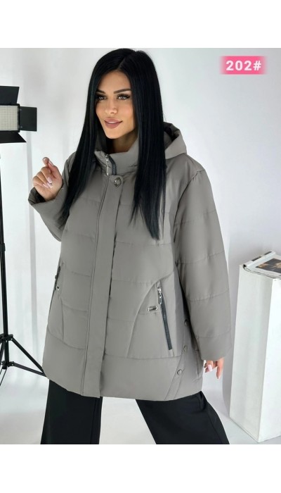 Куртка женская большого размера САШ3.4