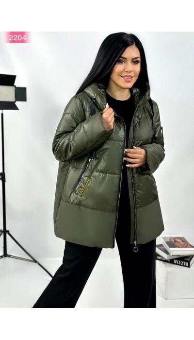 Куртка женская большого размера САШ14.4