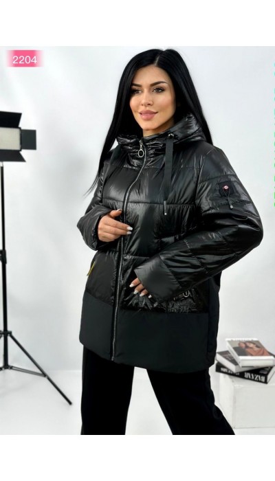 Куртка женская большого размера САШ14.5