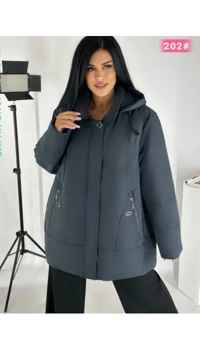 Куртка женская большого размера САШ3.5