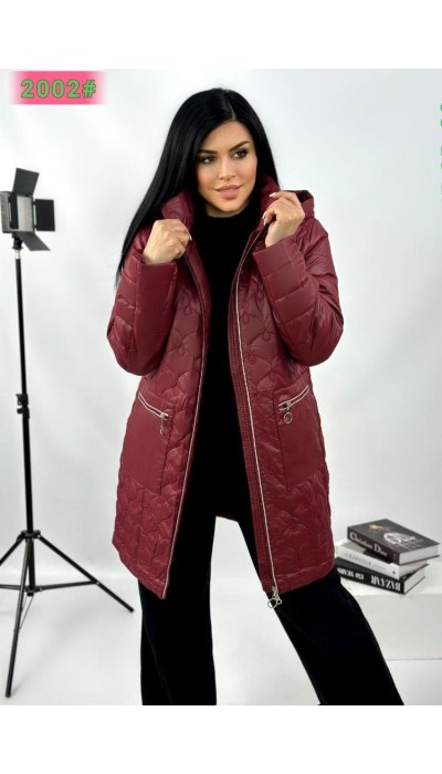 Куртка женская большого размера САШ19.3