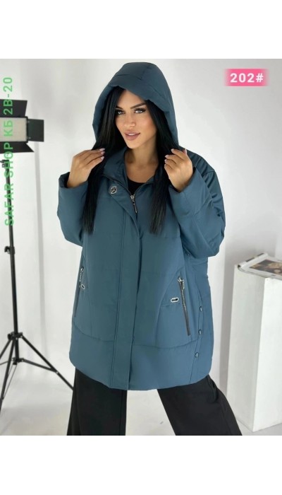 Куртка женская большого размера САШ3.2