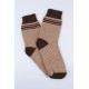 Носки шерстяные GL626 коричневый