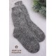 Носки шерстяные GL649 серый меланж